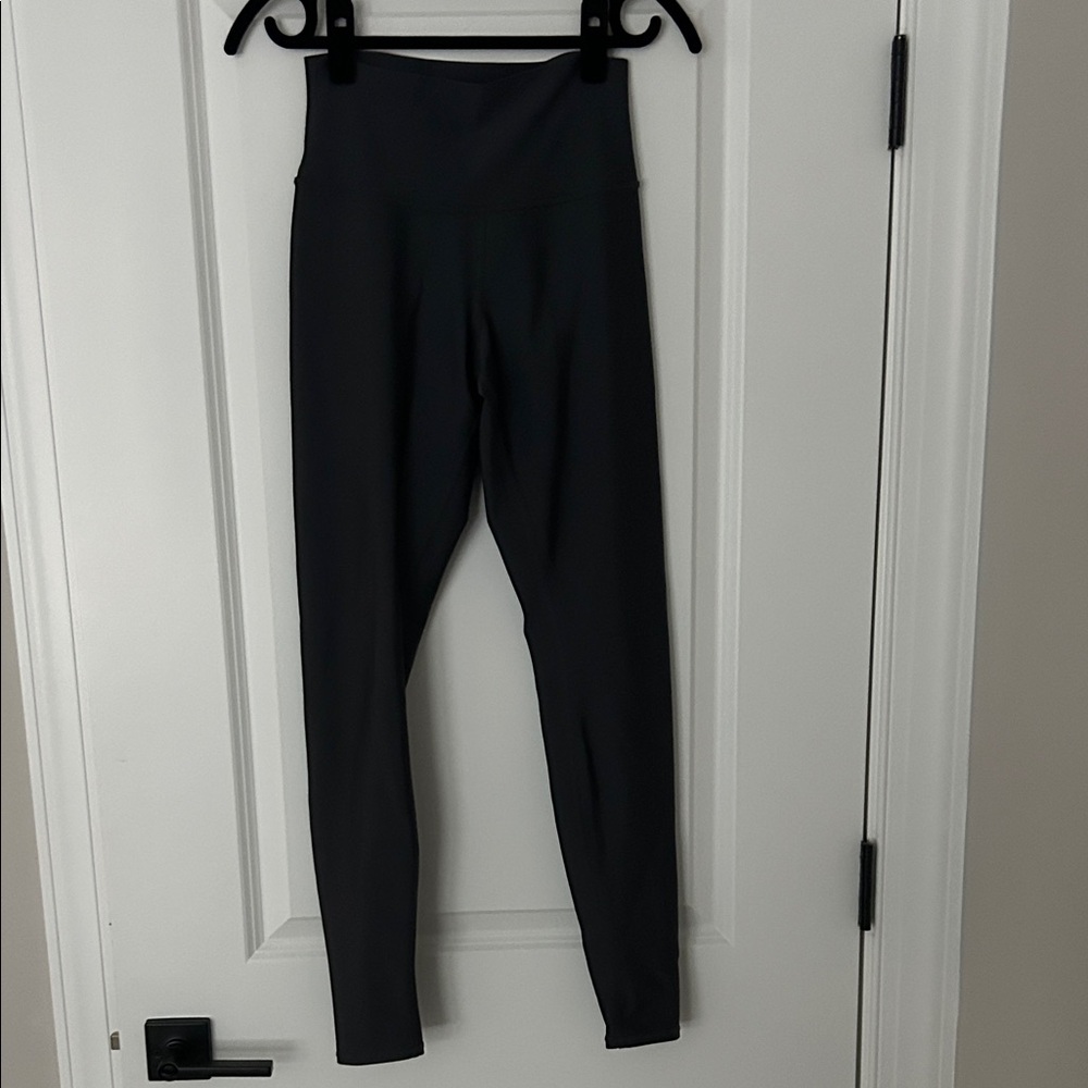 ALO Yoga Dark Gray High-Rise Leggings